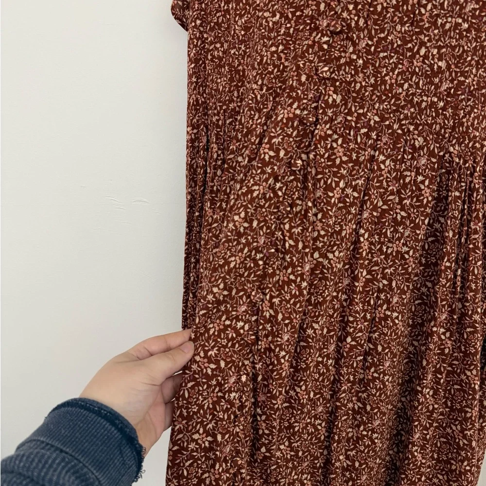 Madewell Pintuck Florentine Floral Mini Dress - Picture 8 of 11